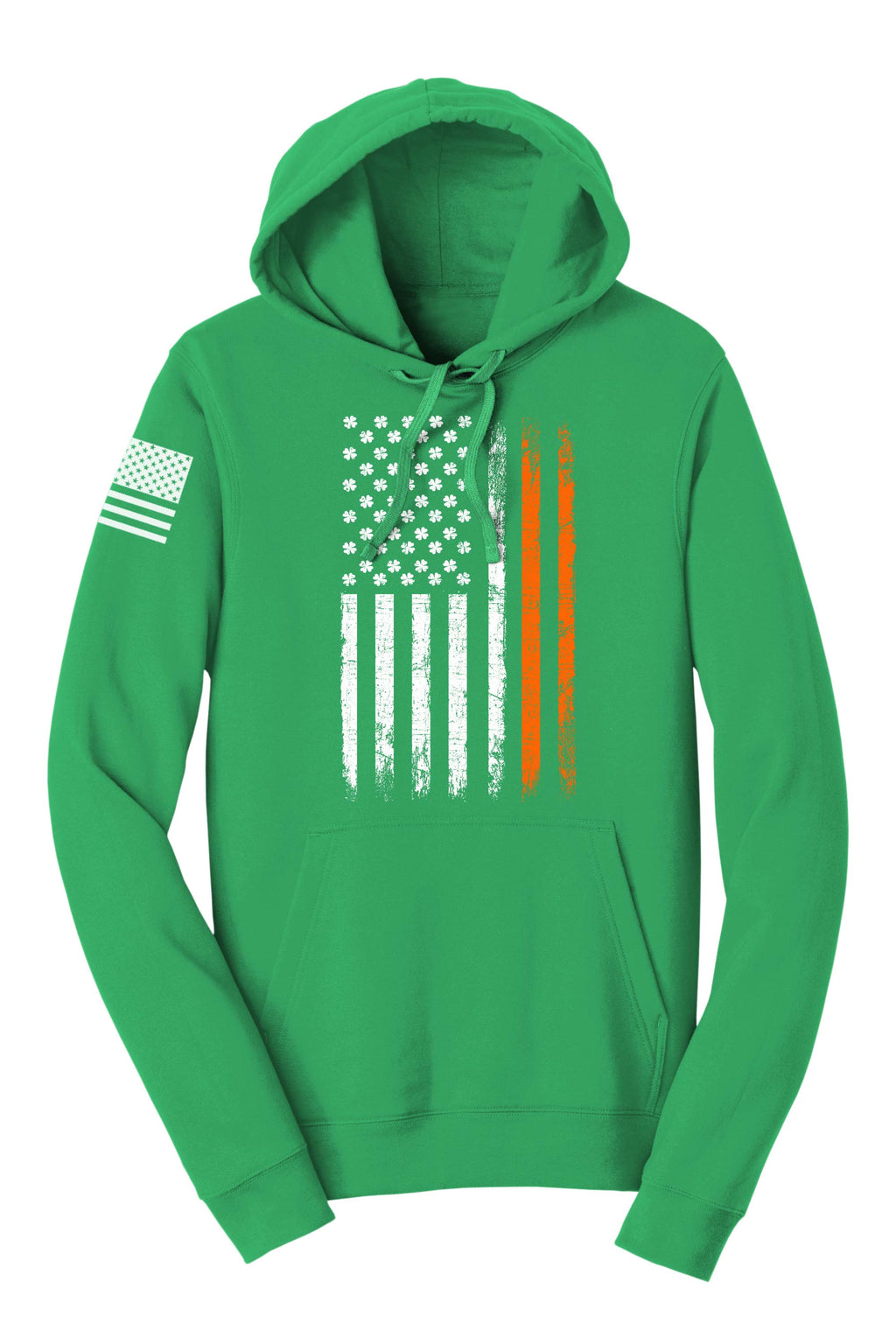 Irish American Flag Hoodie Style001