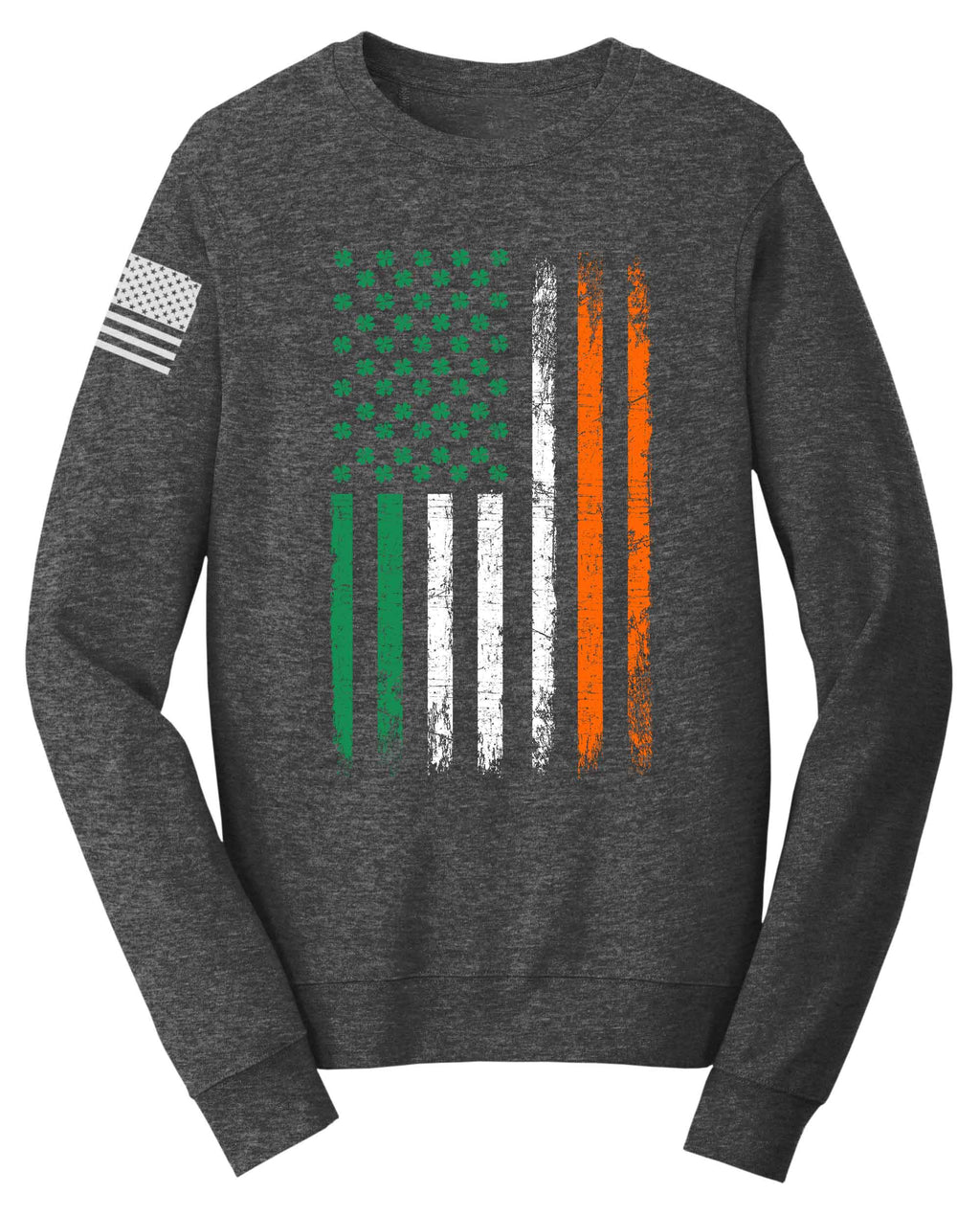 Irish American Flag Sweatshirt Style001