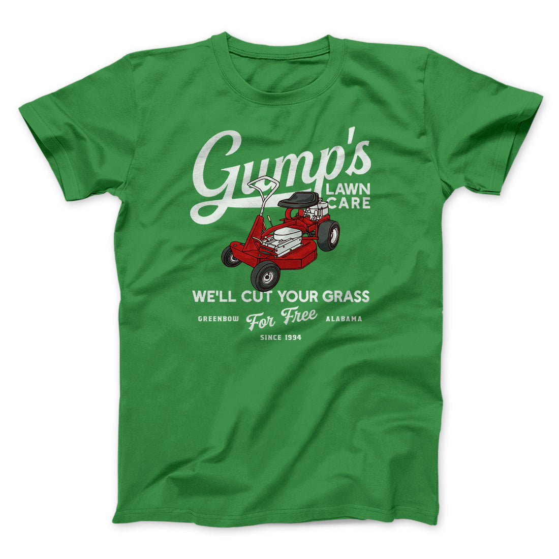 Gump's Lawn Service Funny Movie Men/Unisex T-Shirt