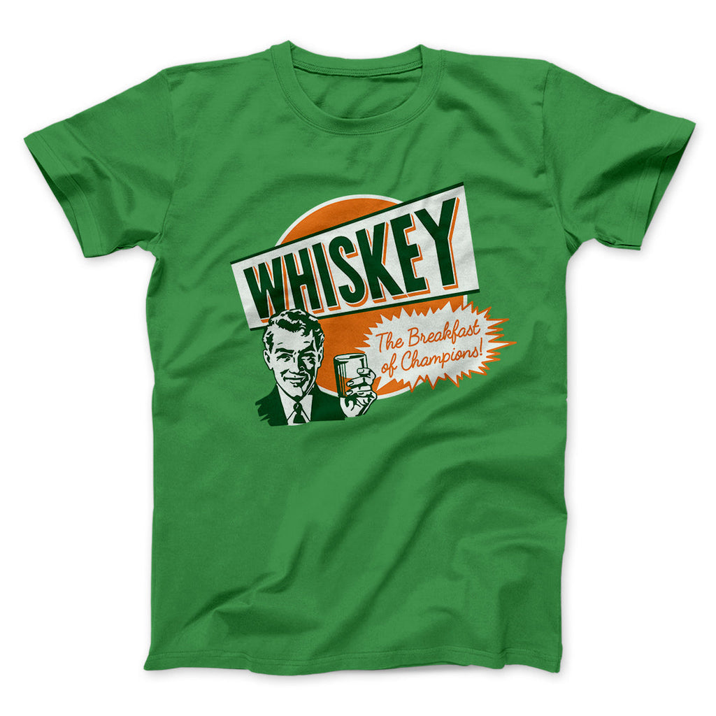 Whiskey - Breakfast of Champions Men/Unisex T-Shirt