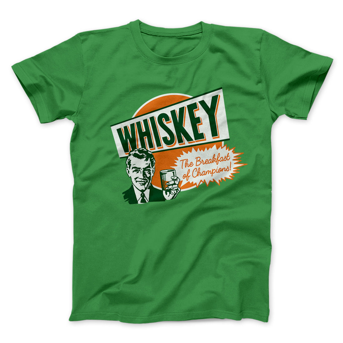 Whiskey - Breakfast of Champions Men/Unisex T-Shirt
