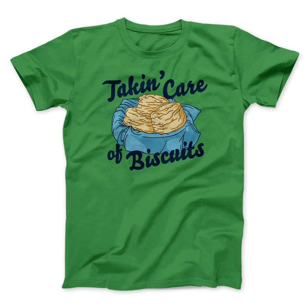 Taking Care of Biscuits Funny Men/Unisex T-Shirt