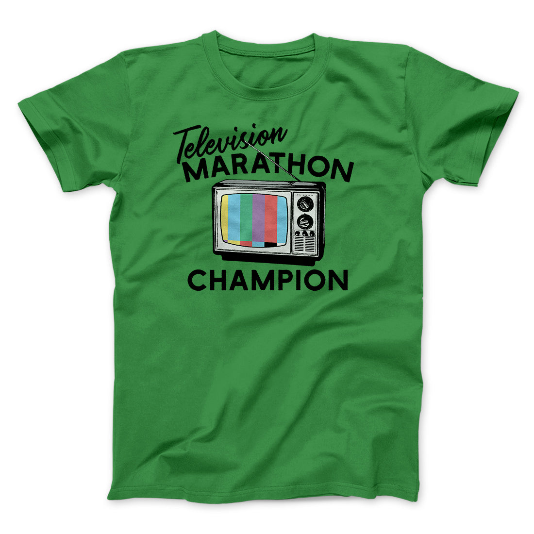 Television Marathon Champion Funny Movie Men/Unisex T-Shirt