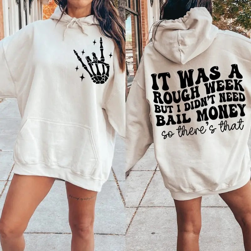 It Was A Rough Week But I Didnt Need Bail Money So Theres That Svg File Png File Trendy Svg Smiley Face Svg Png Funny Sarcastic Saying TK43GN