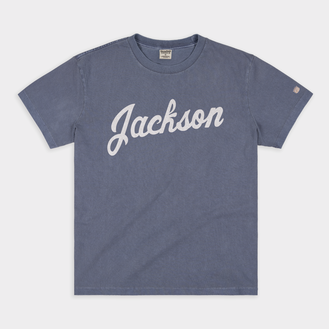 Jackson State Script Vintage Heavyweight Tee Style001