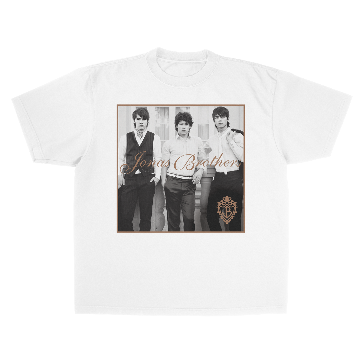 Classics Shirt - Short Sleeve - Black/White - Jonas Brothers Album