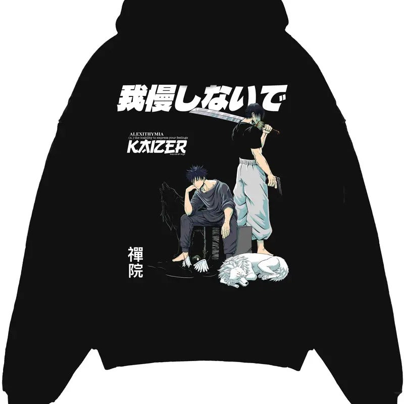 JJK Anime Tee, Megumi X Toji Premium T-Shirt, Sweatshirt, Hoodie - Jujutsu Kaisen Sweatshirt, Hoodie, Comfort Colors