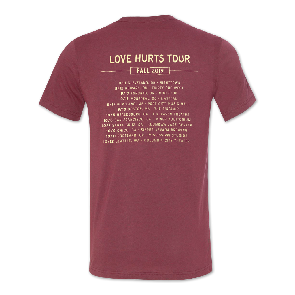 Love Hurts 2019 Tour T-shirt