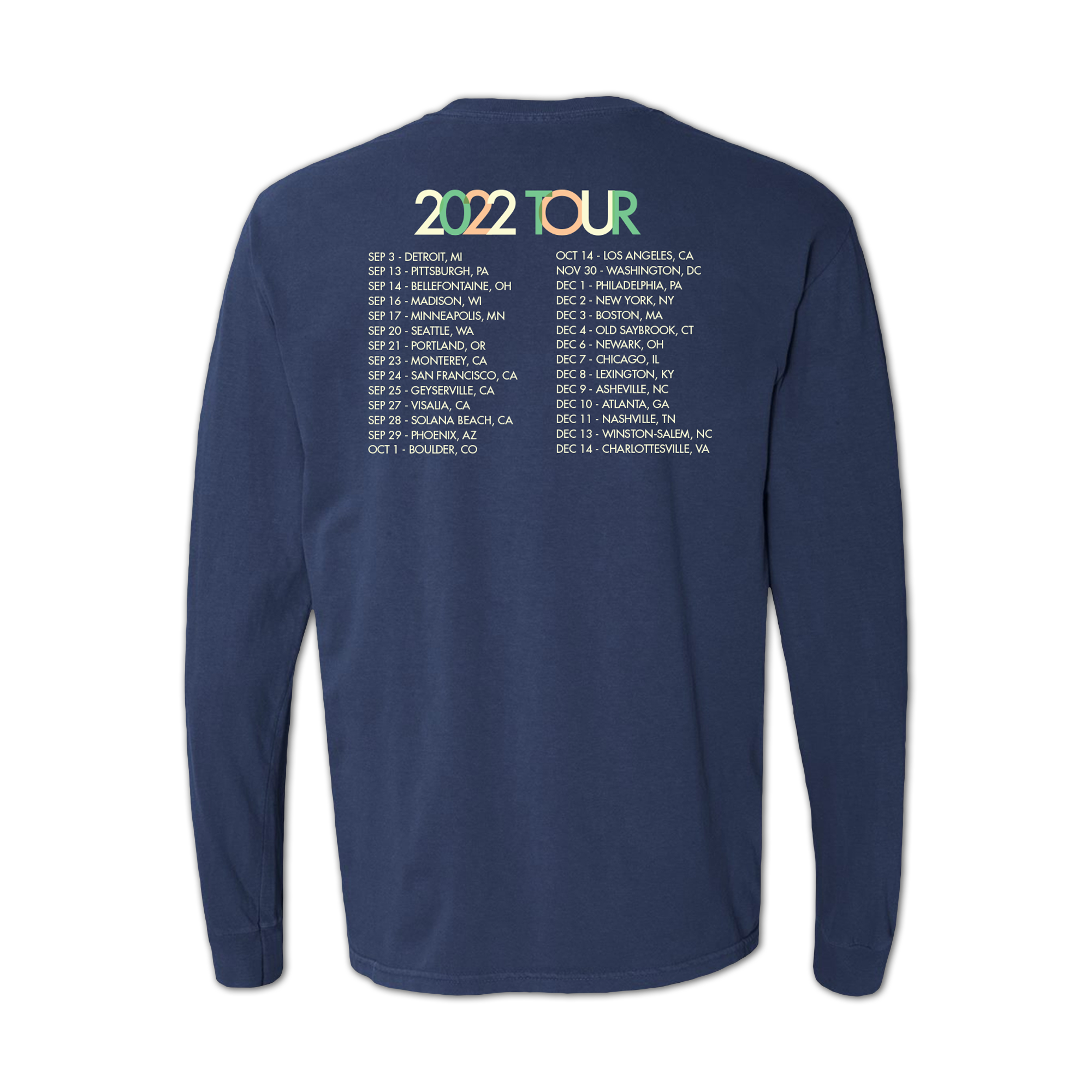 2022 Tour L/S T-shirt