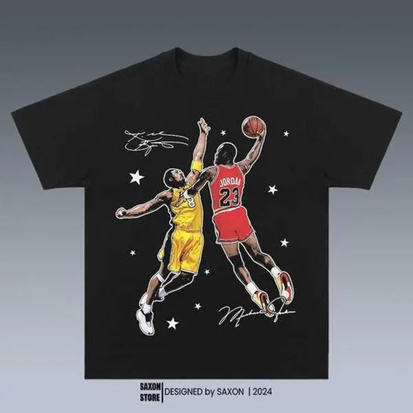 JORDAN OVER KOBE GRAPHIC TEE | VINTAGE GRAPHIC T-SHIRT SWEATSHIRT HOODIE | SPORT TEE | GIFT FOR FAN