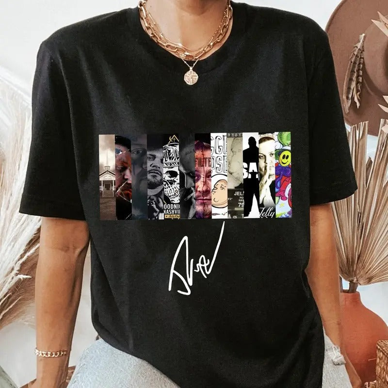 JeIIy R0ll Inspired Signature T Shirt, Tour Merch, Concert Outfit, Music Tour 2024 Tee, Unisex Short Sleeve Tee Shirt, Casual Clothing