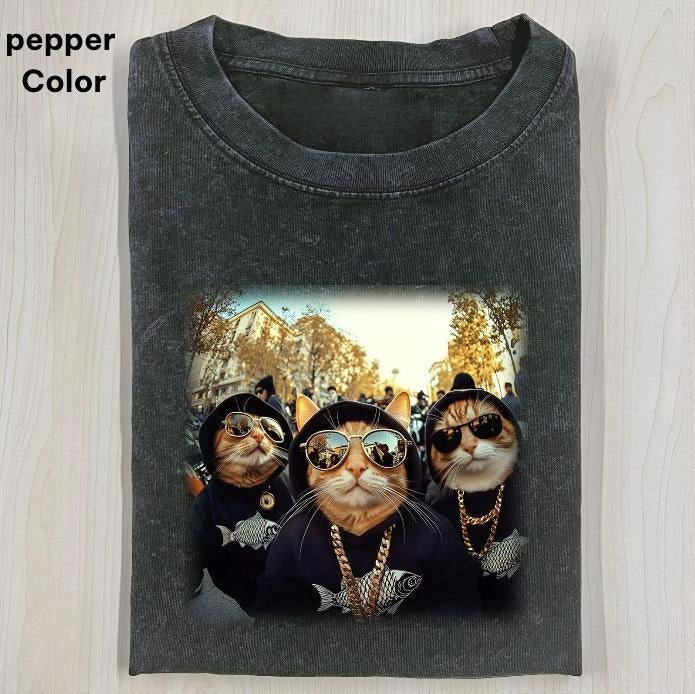 Jeff Koons Balloon Dog T-shirt, CAT SELFIE T-SHIRT, FUNNY CUTE CAT, funny shirts for women, Womenswear Cotton Top