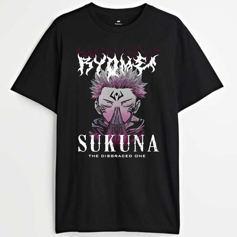 Jujutsu Kaisen Anime T-shirt, Ryomen Sukuna The Disgraced One Graphic Tee, Anime & Manga Gifts Sweatshirt, Hoodie, Comfort Colors