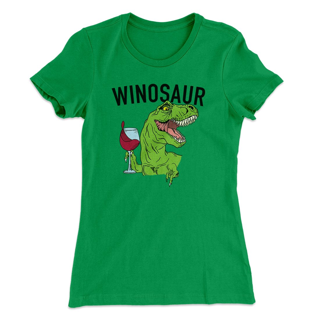 Winosaur Funny Women's T-Shirt
