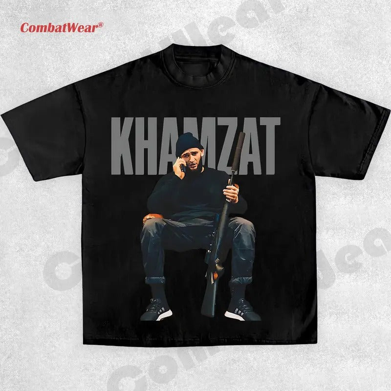 KHAMZAT CHIMAEV TEE, Boxing T-shirt, Fighter Tee, Boxer Shirt, Sports Shirt, Vintage Boxing Tee, Graphic Boxing Champ T-Shirt Crewneck Clothing