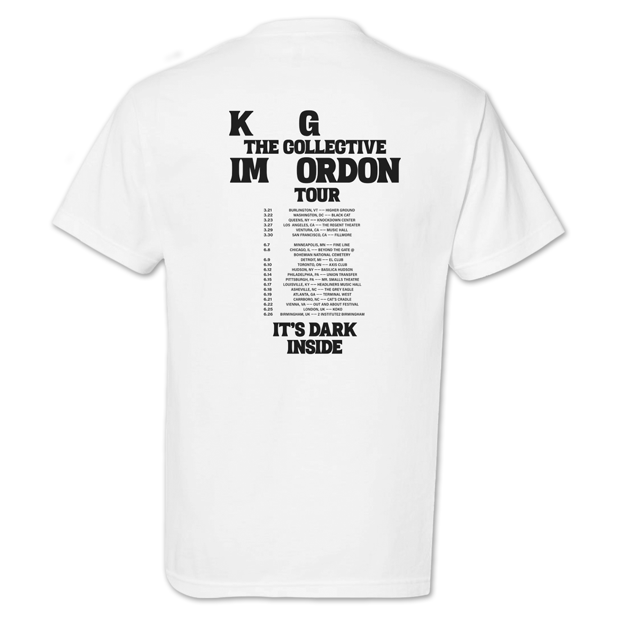 The Collective Tour 2024 S/S T-shirt