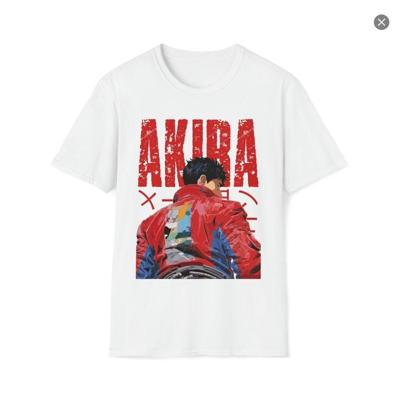 KIRA tshirt AKIRA tshirt gift AKIRA t shirt ,pop art tshirt , Y2k Unisex Tshirt , Vintage Anime manga TShirt