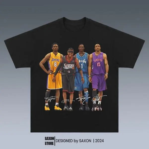 KOBE-IVERSON-TMAC-VINCE CARTER GRAPHIC TEE | VINTAGE GRAPHIC T-SHIRT SWEATSHIRT HOODIE | SPORT TEE | GIFT FOR FAN