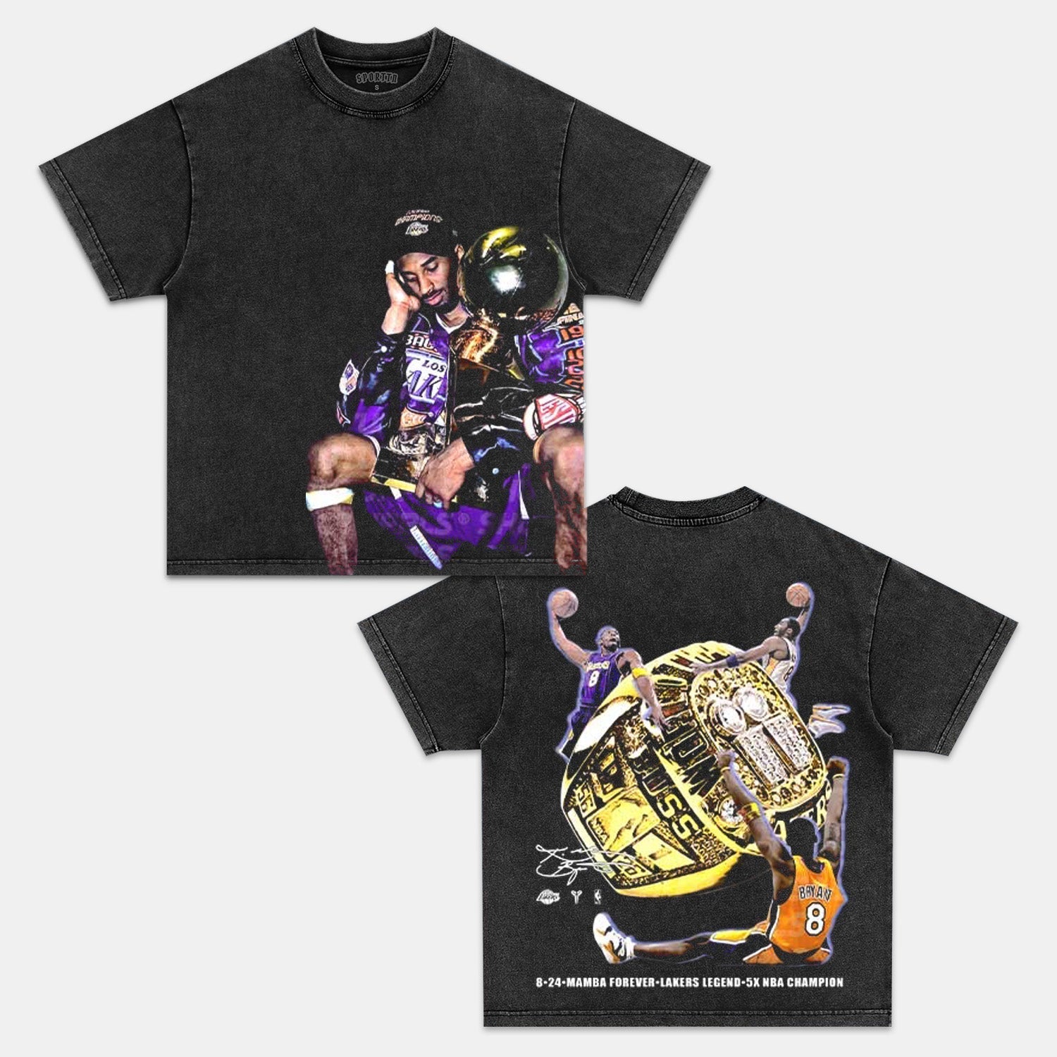 KOBE VINTAGE TEE Style002