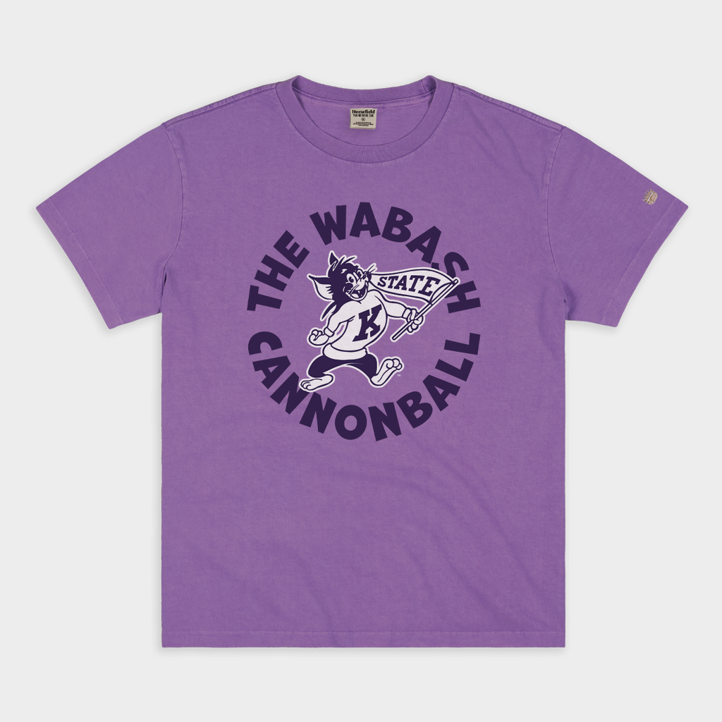 K-State Wabash Cannonball Vintage Heavyweight Tee