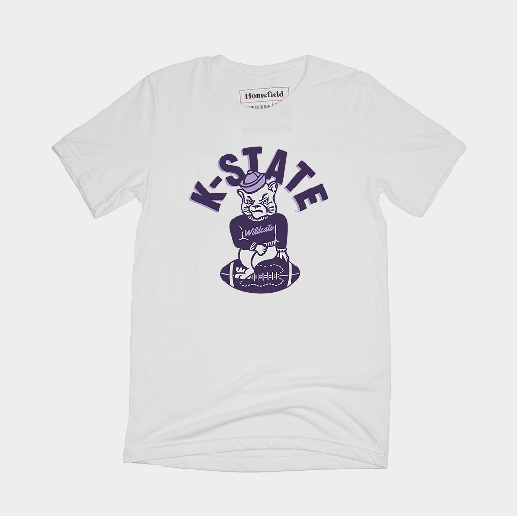 Vintage K-State Football Tee