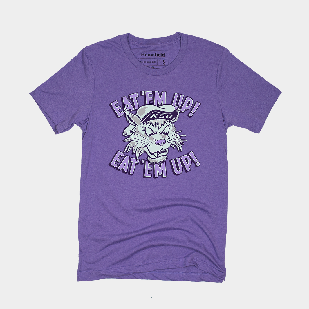 Vintage K-State "Eat 'Em Up" Tee
