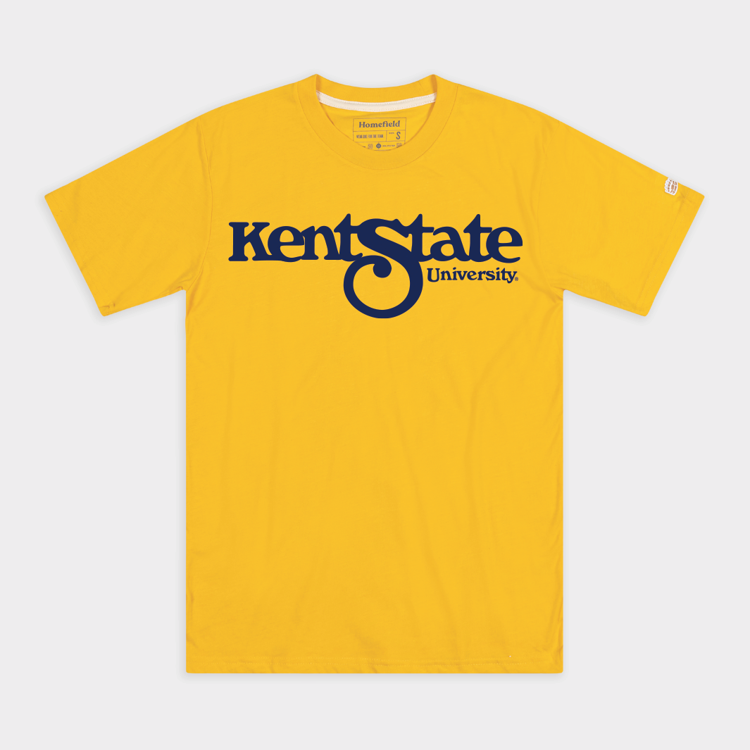 Kent State Vintage Wordmark Tee Style001