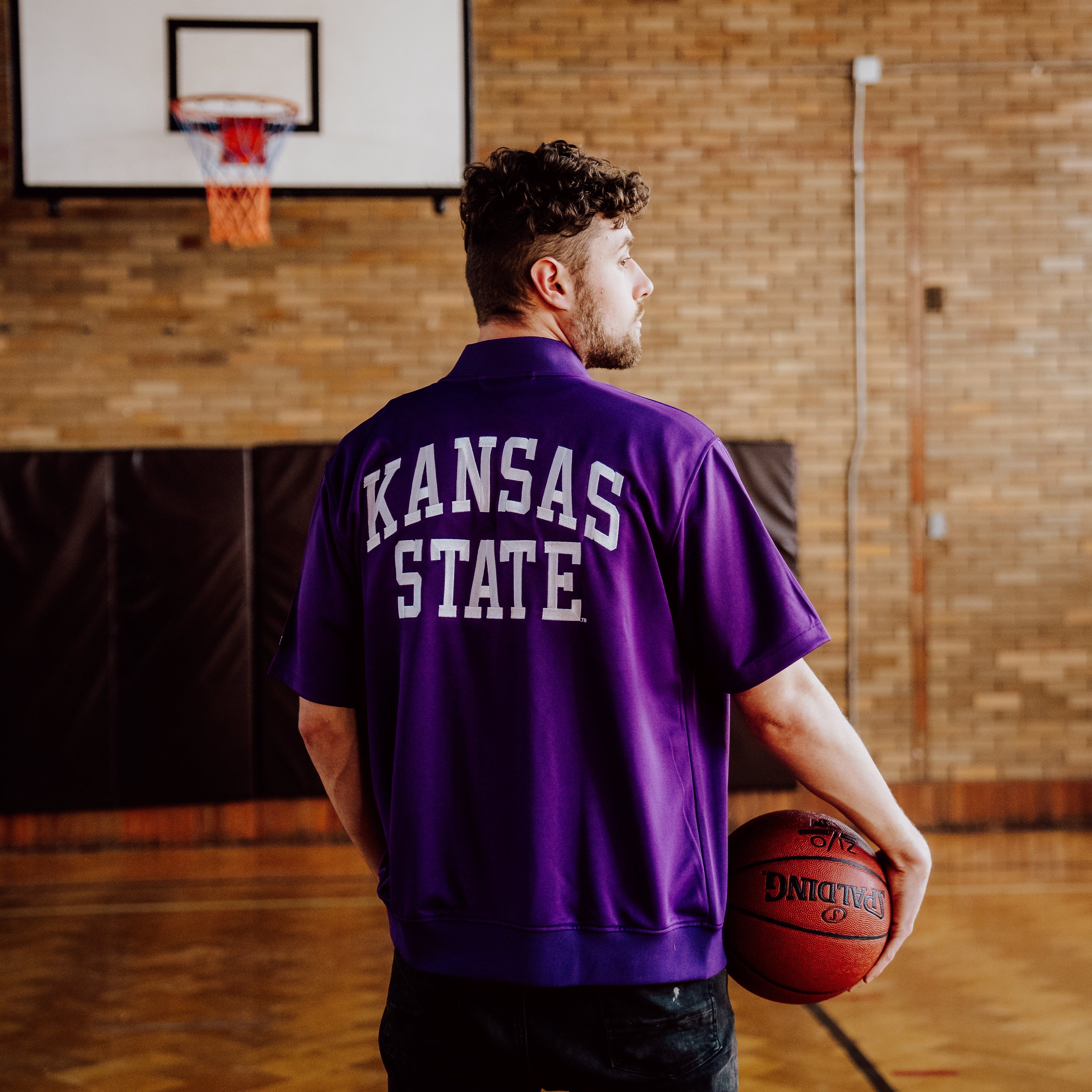 K-State Wildcats Basketball Vintage Shooting Shirt Style001