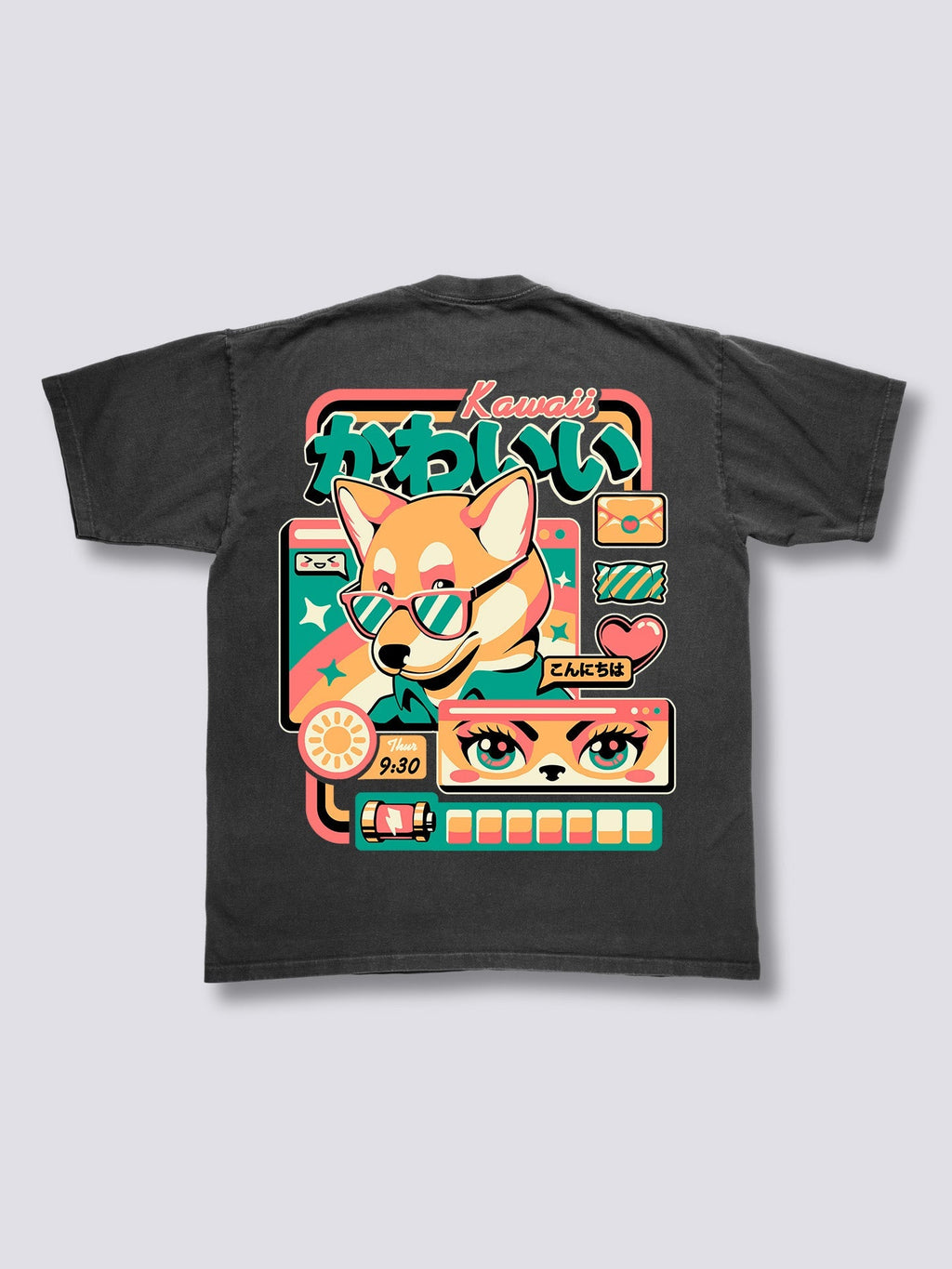 Cyber Pup Vintage T-Shirt