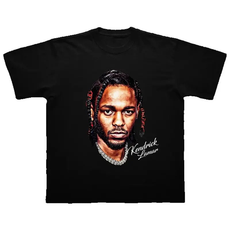 Kendrickk Lamar Graphic Tee, Kendrickk Artistic Fan Tee