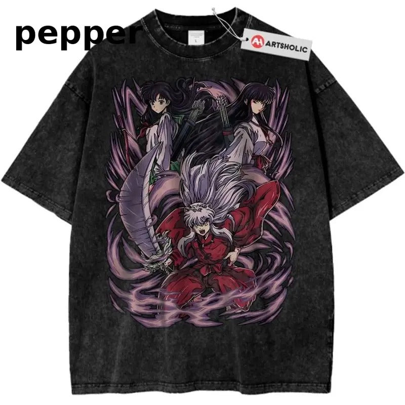 Kikyo Shirt, Kagome Shirt, Inuyasha Shirt, Anime Shirt, Vintage T-Shirt