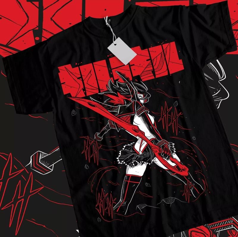 Kill la Kill Ryuko Anime Tee, Ryuko Matoi Senketsu Anime T-Shirt Sweatshirt, Hoodie, Comfort Colors