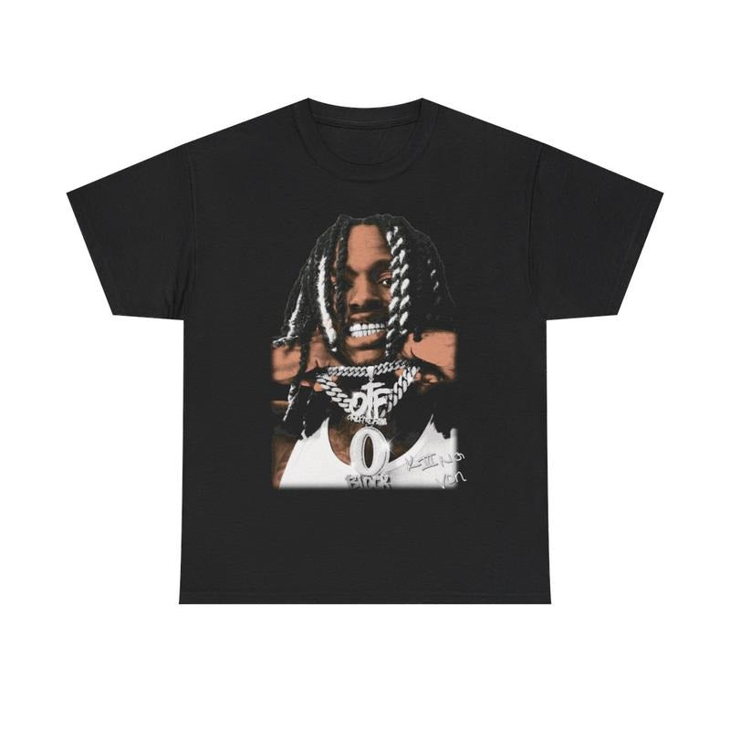 King Von T-Shirt Rap Tee Concert Merch Rare Hip Hop Graphic Print Casual Cotton Menswear Top Classic Smooth Underwear Tshirt Streetwear Crewneck Shortsleeve