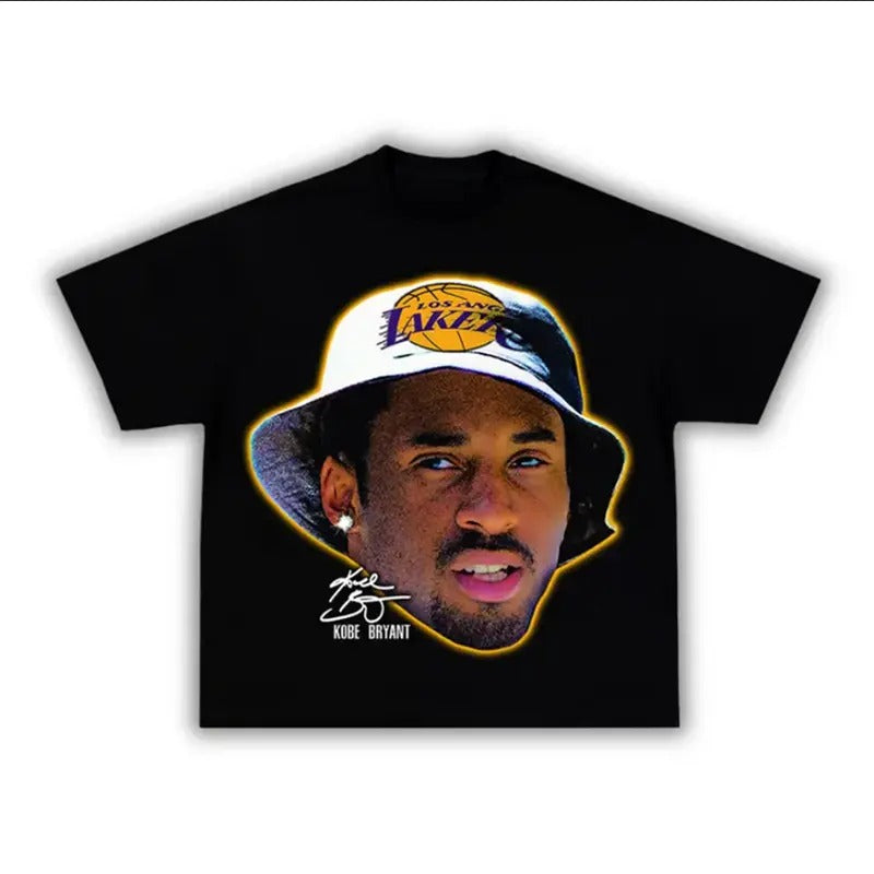 Kob4 Legend Big Face Tee, The Black Mamba Graphic Shirt