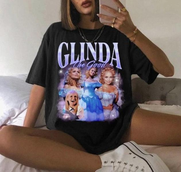 Kristin Chenoweth Good Witch Tee, Glinda the Good Wicked, Wizard of Oz, Vintage Shirtstyle{n002}2