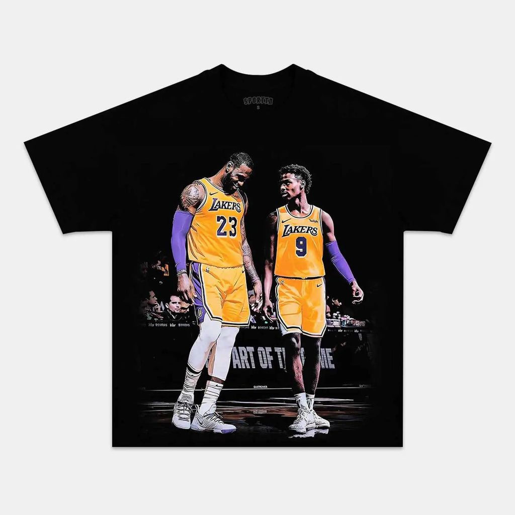 LEBRON JAMES& BROONY 7.2-2 VINTAGE TEE