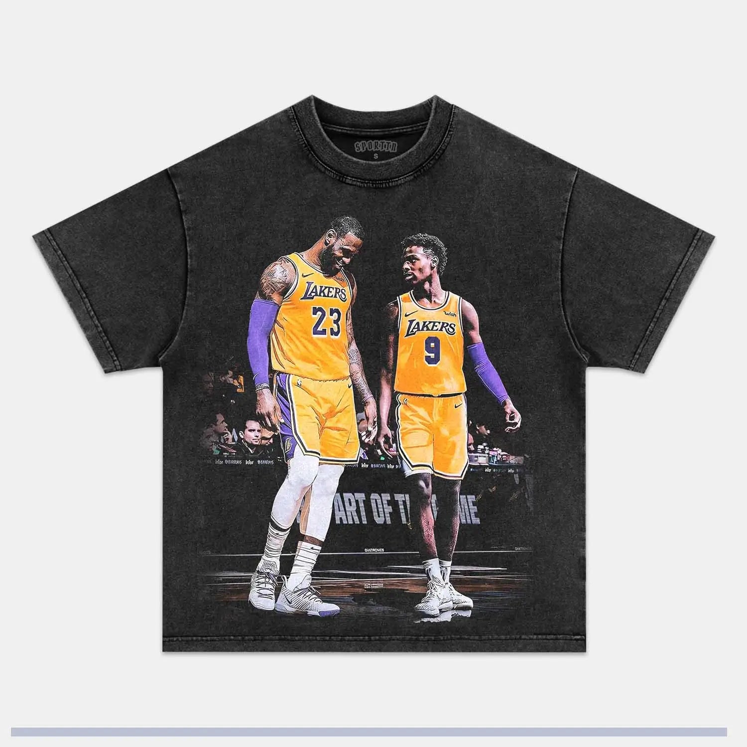 LEBRON JAMES& BROONY 7.2-2 VINTAGE TEE