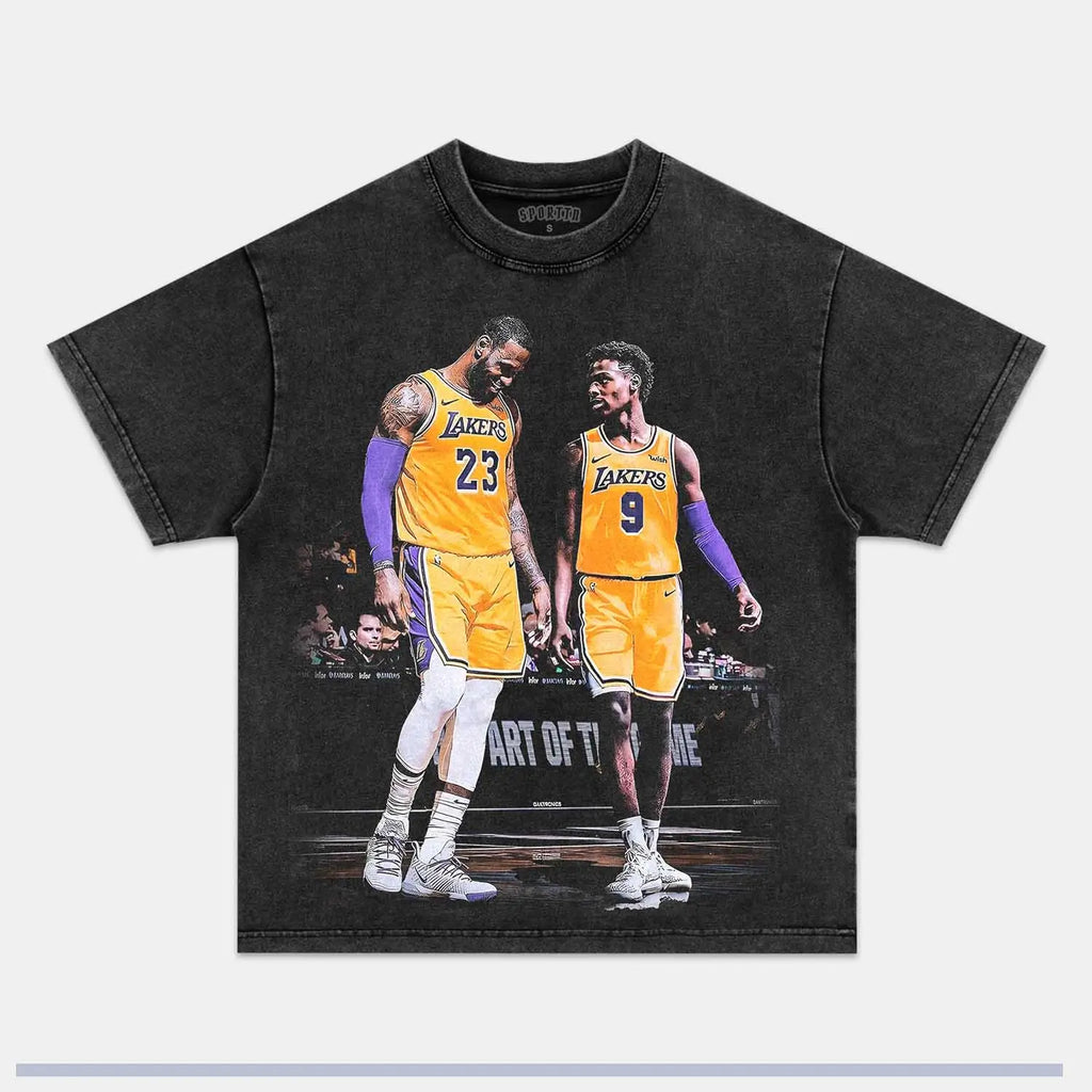LEBRON JAMES& BROONY 7.2-2 VINTAGE TEE