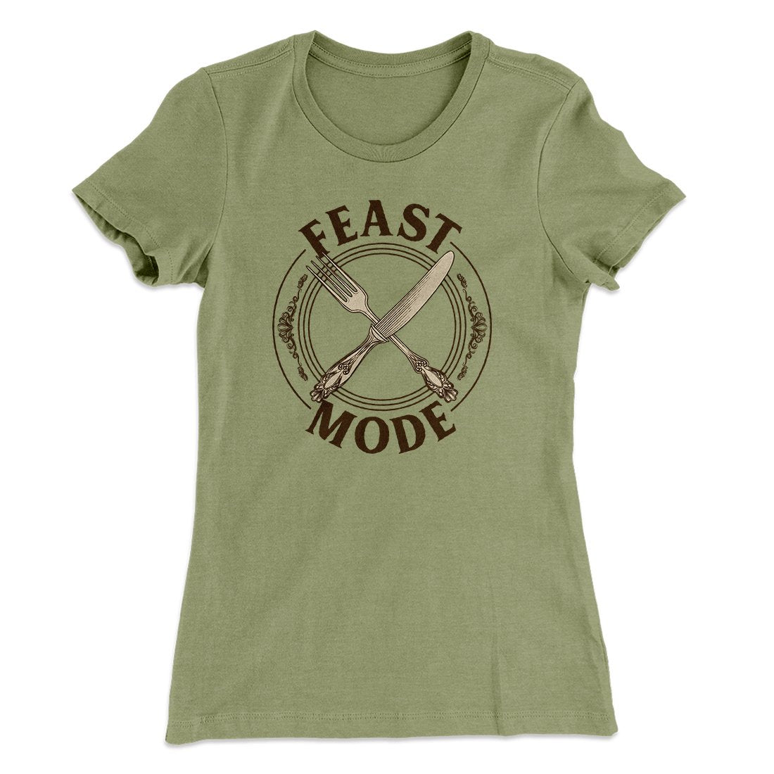 Feast Mode Funny Thanksgiving Women's T-Shirt