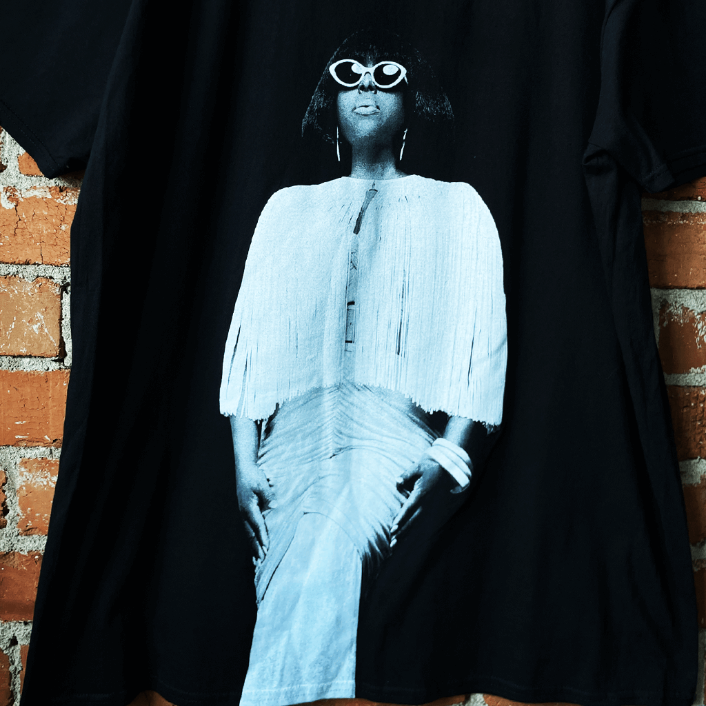 Posing Tour Date Black T-Shirt