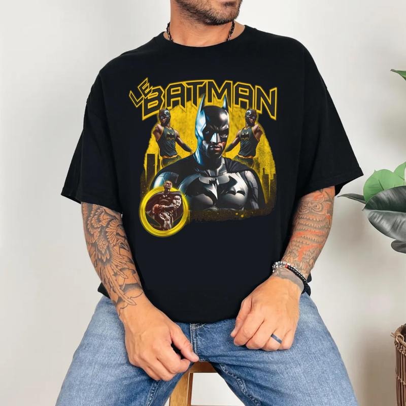 LeBatman Funny Meme T-Shirt Casual Unisex Trendy Style Tiktok Meme Gift