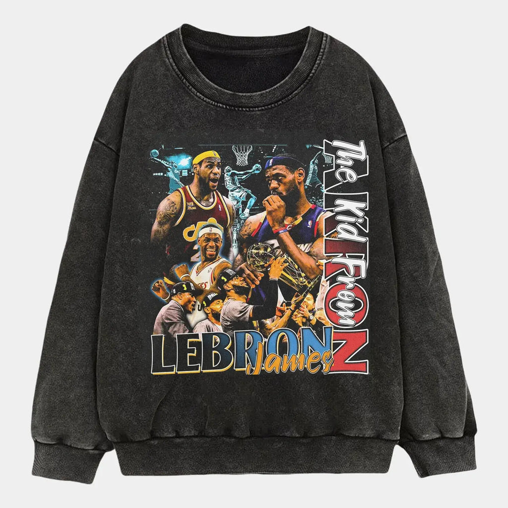 Lebron James 90s Bootleg Graphic Tee