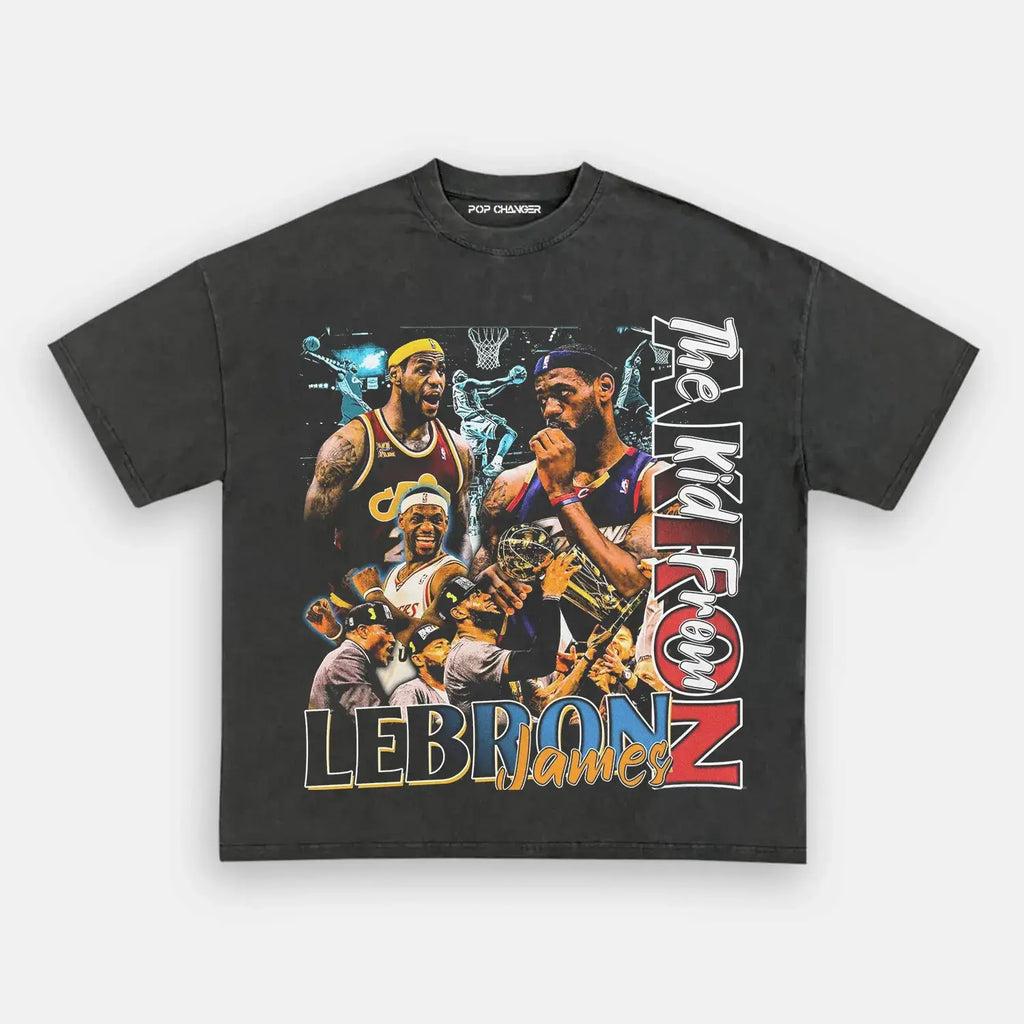 Lebron James 90s Bootleg Graphic Tee
