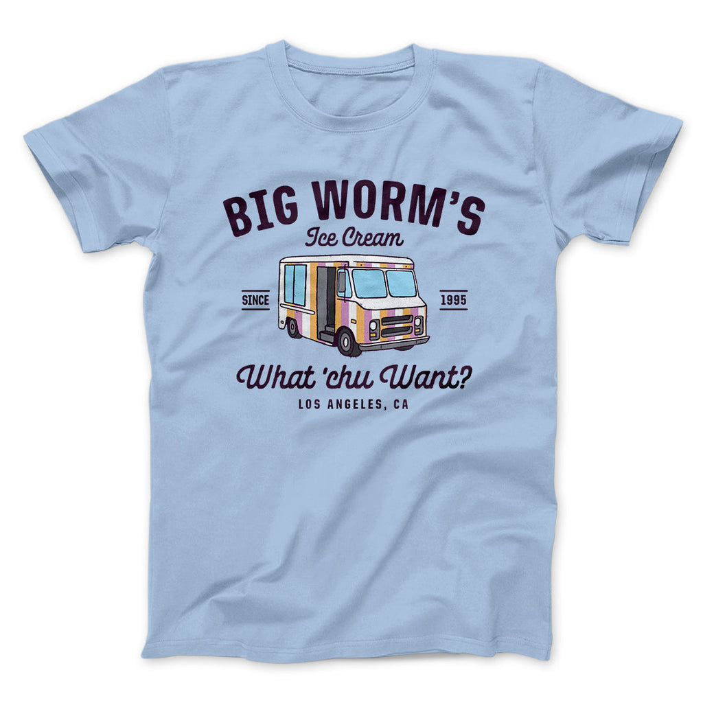 Big Worm's Ice Cream Funny Movie Men/Unisex T-Shirt