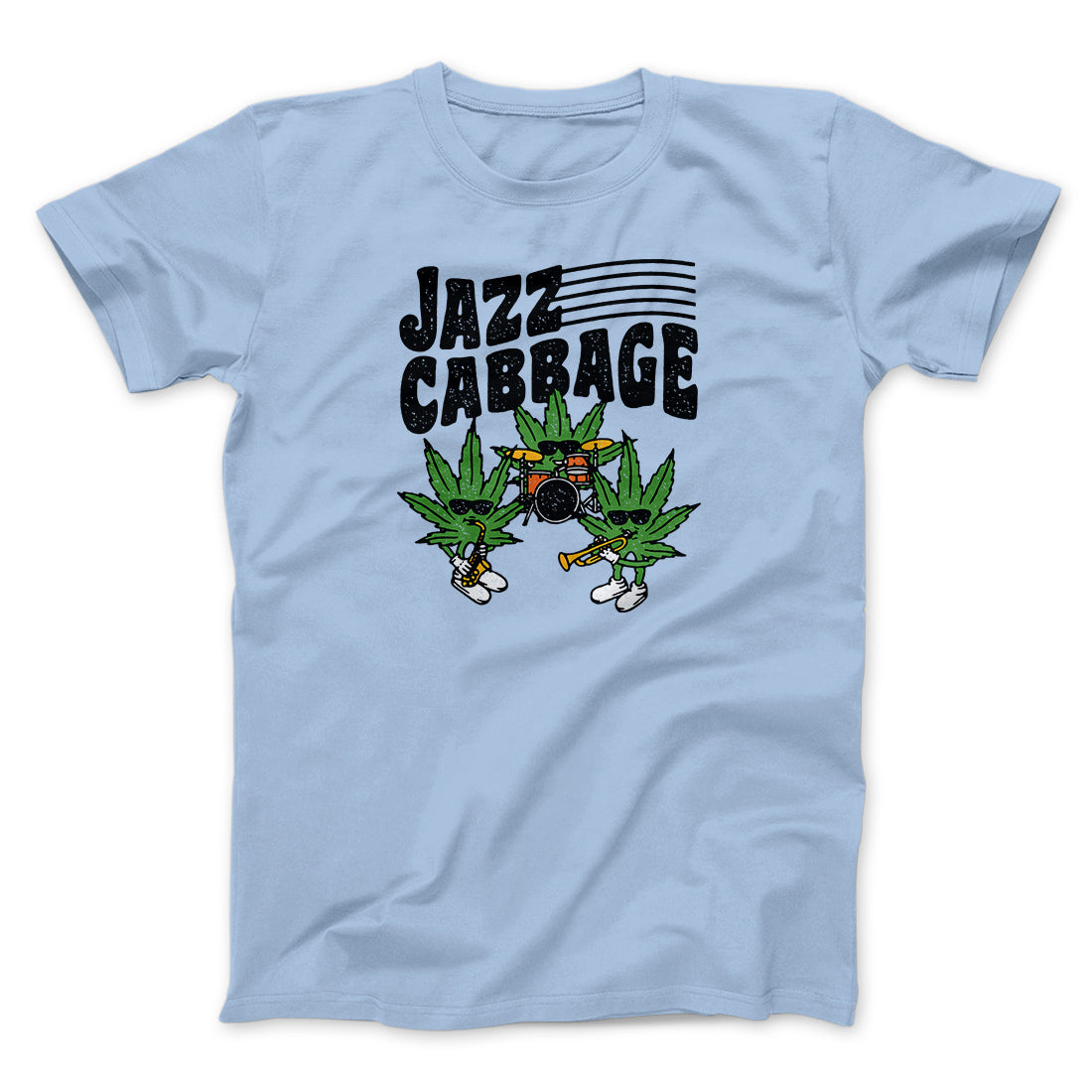 Jazz Cabbage Funny Men/Unisex T-Shirt