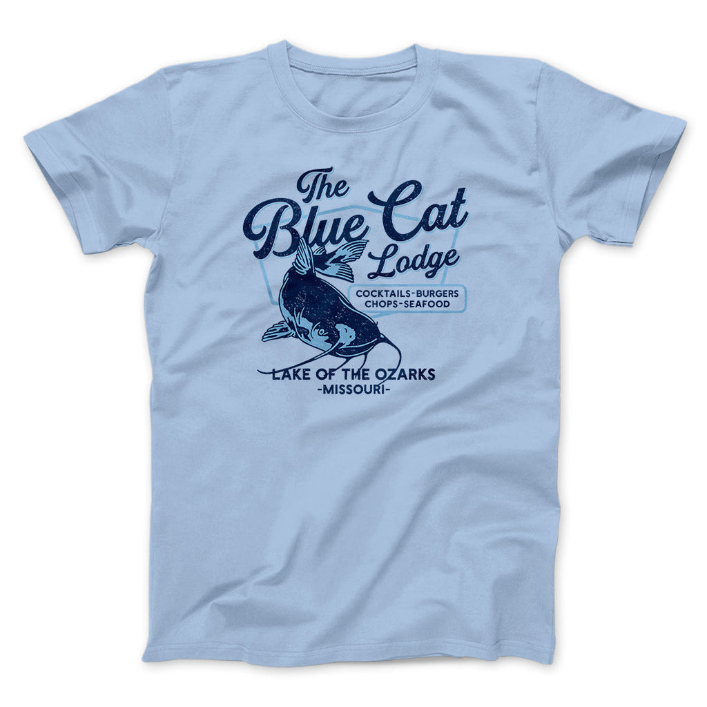 Blue Cat Lodge Funny Movie Men/Unisex T-Shirt