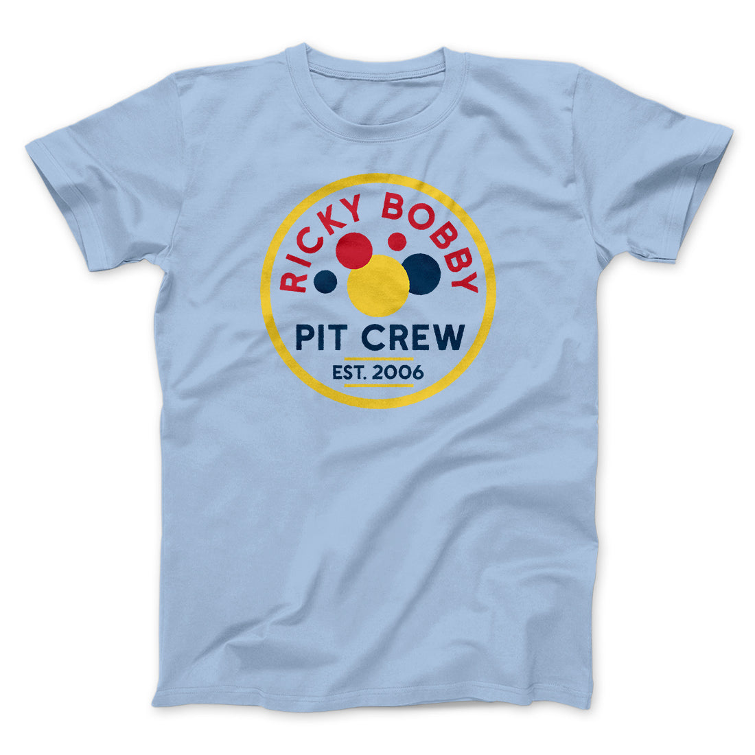 Ricky Bobby Pit Crew Funny Movie Men/Unisex T-Shirt