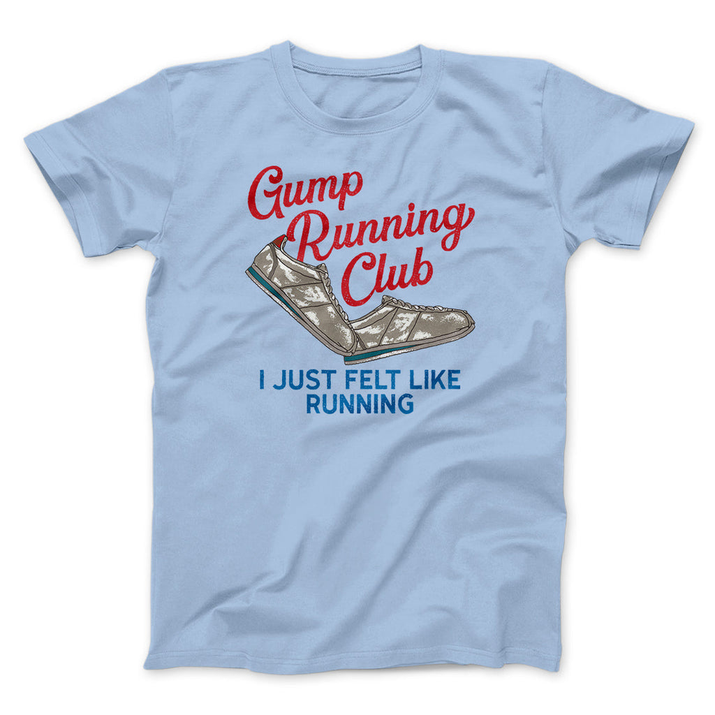 Gump Running Club Funny Movie Men/Unisex T-Shirt