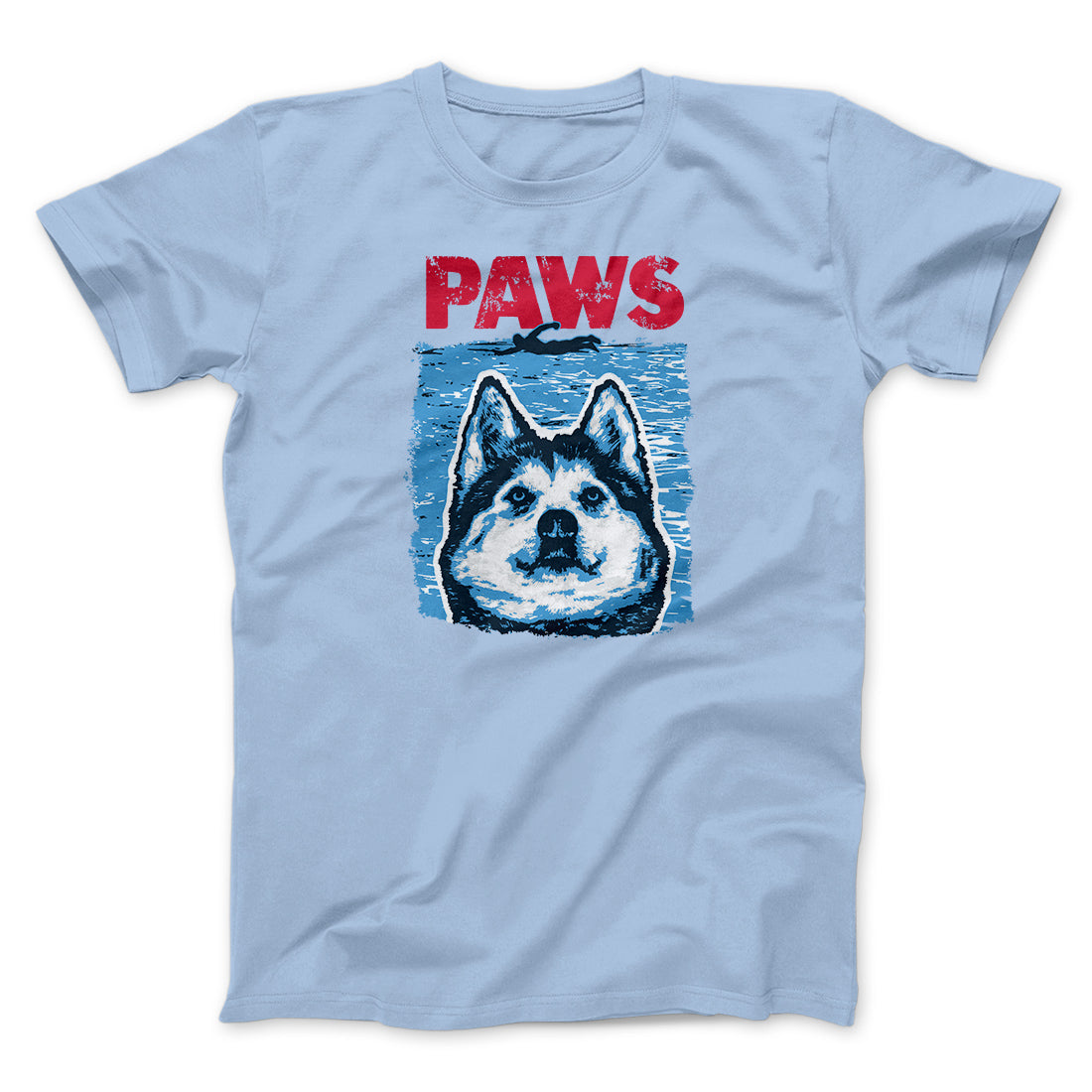 PAWS Dog Funny Movie Men/Unisex T-Shirt