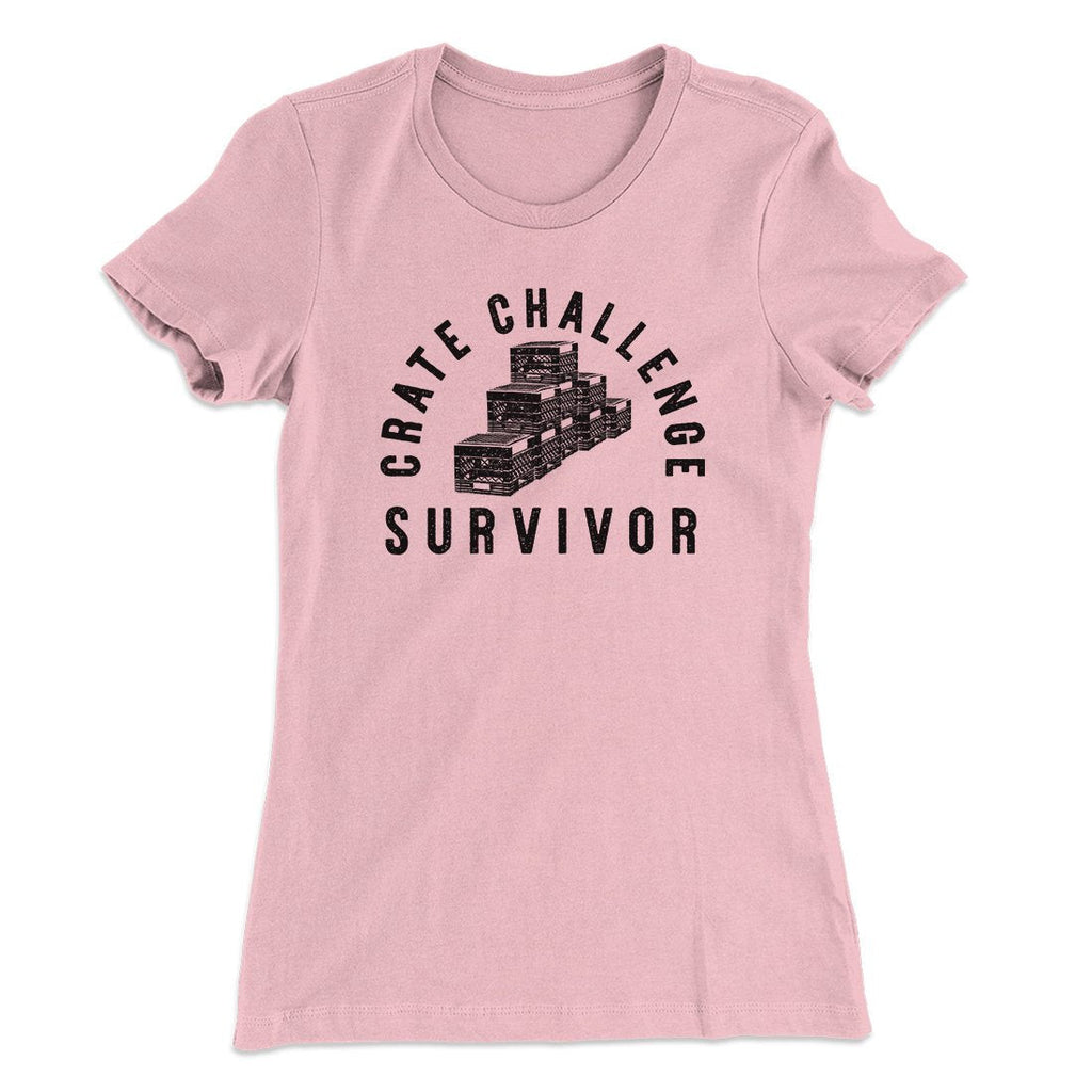 Crate Challenge Survivor 2021 Funny Women's T-Shirt